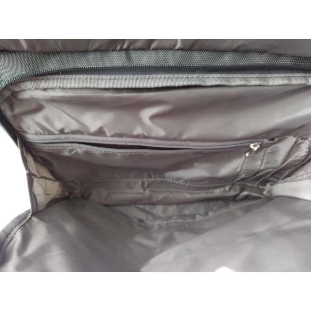 Eddie Bauer Laptop Messenger Bag Adjustable Shoulder Strap Zip Pockets Brown - Picture 7 of 11